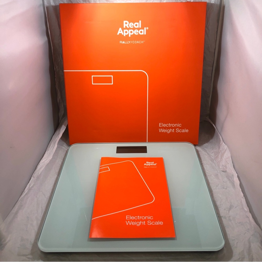 REAL APPEAL ELECTRONIC PERSONAL WEIGHT SCALE